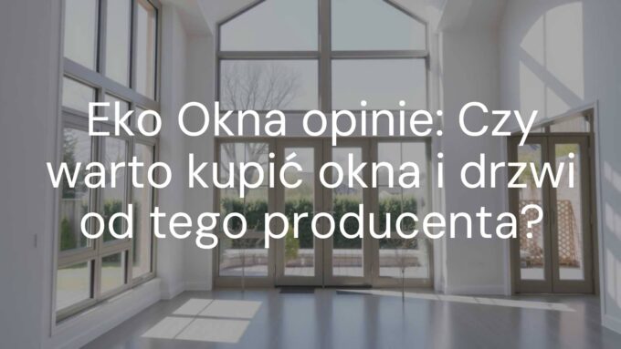 Modern windows and doors displayed in a well-lit home setting, clean and eco-friendly design, realistic.