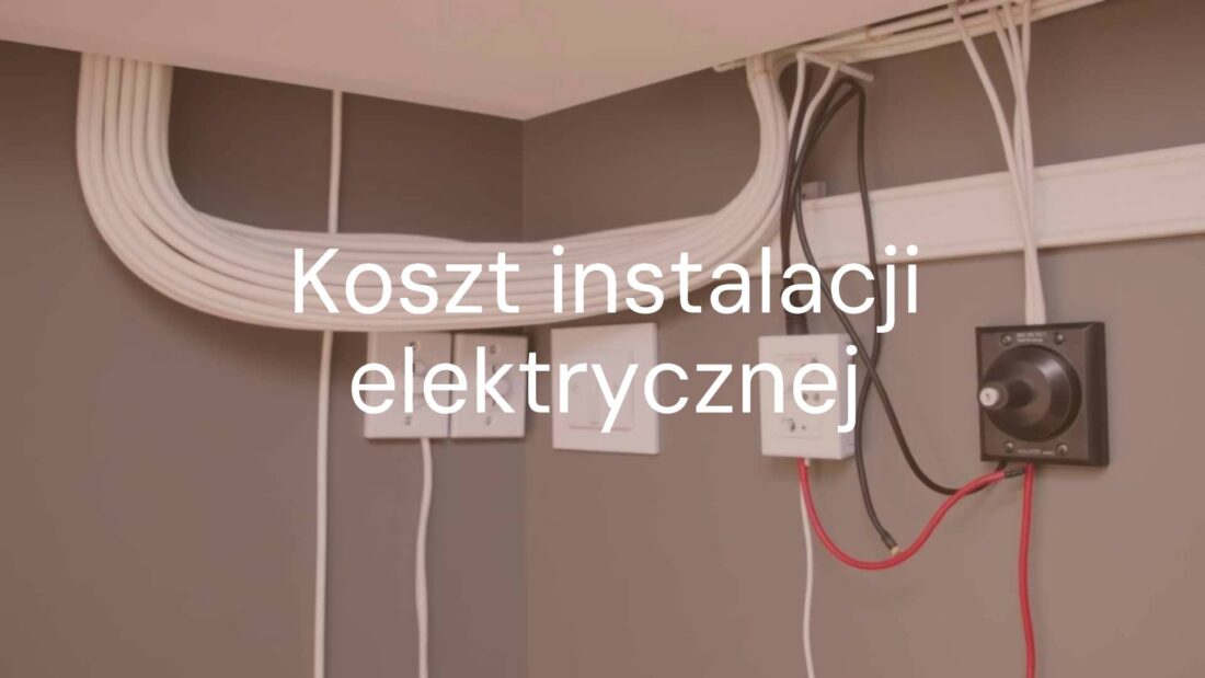 Electrical installation in a modern home, showing wiring and power outlets, clean and professional, realistic.