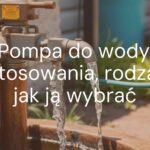 A modern water pump in action, transferring water from a well to a garden hose, realistic daylight, industrial design, practical use setting.