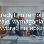 A couple discussing home renovation plans with an architect in a modern living room, house blueprints and loan documents on the table, bright and professional atmosphere, realistic.