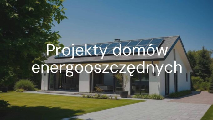 A modern energy-efficient house with solar panels on the roof, large windows, surrounded by greenery, bright daylight, realistic.