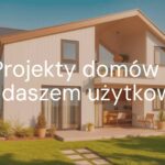 Modern house with functional attic, cozy living space, surrounded by a small garden, sunny day, realistic.