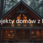 A cozy log cabin in a forest setting, wooden beams, natural materials, warm lighting, realistic.