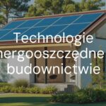 Modern energy-efficient house, solar panels, green technology, sustainable architecture, daylight, eco-friendly materials, realistic.