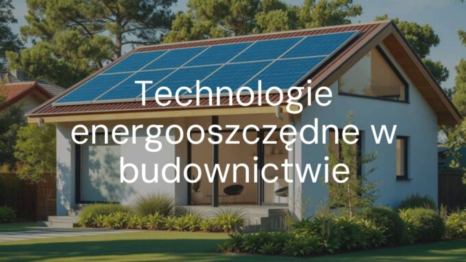 Modern energy-efficient house, solar panels, green technology, sustainable architecture, daylight, eco-friendly materials, realistic.
