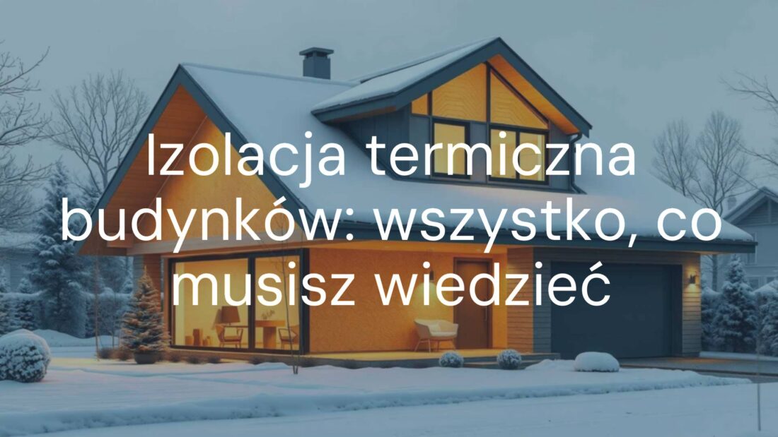Modern house with thermal insulation layers visible, winter scene, snow on roof, warm indoor lighting, realistic.