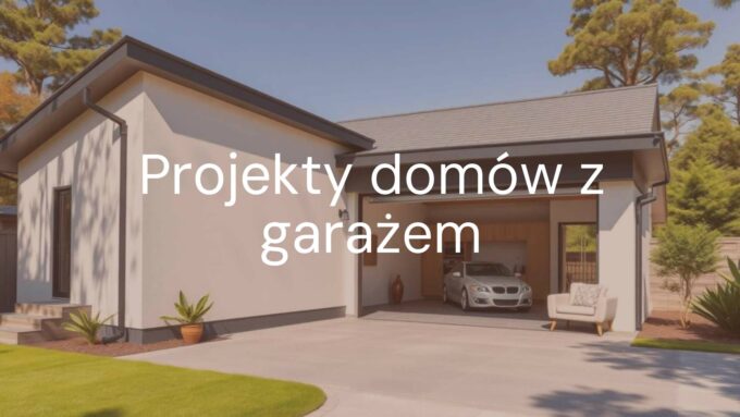 Modern house with attached garage, clean architecture, cozy living area connected to a functional garage space, sunny day, realistic.